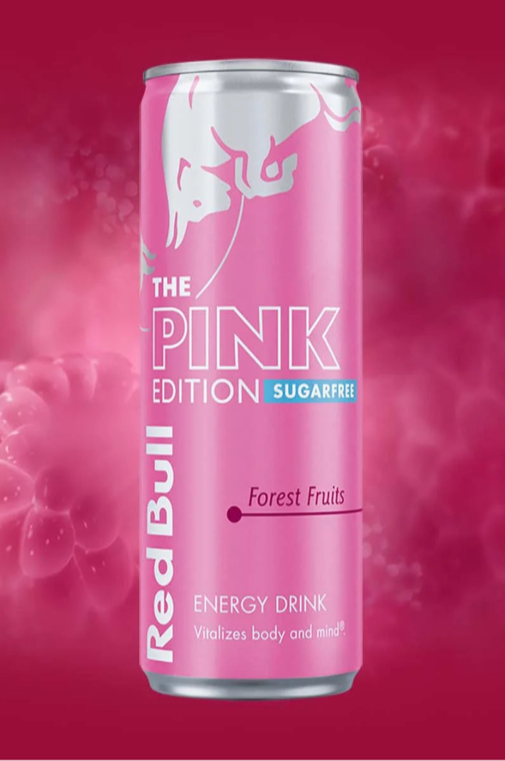 Red Bull Pink Edition Forest Fruits Sugerfree