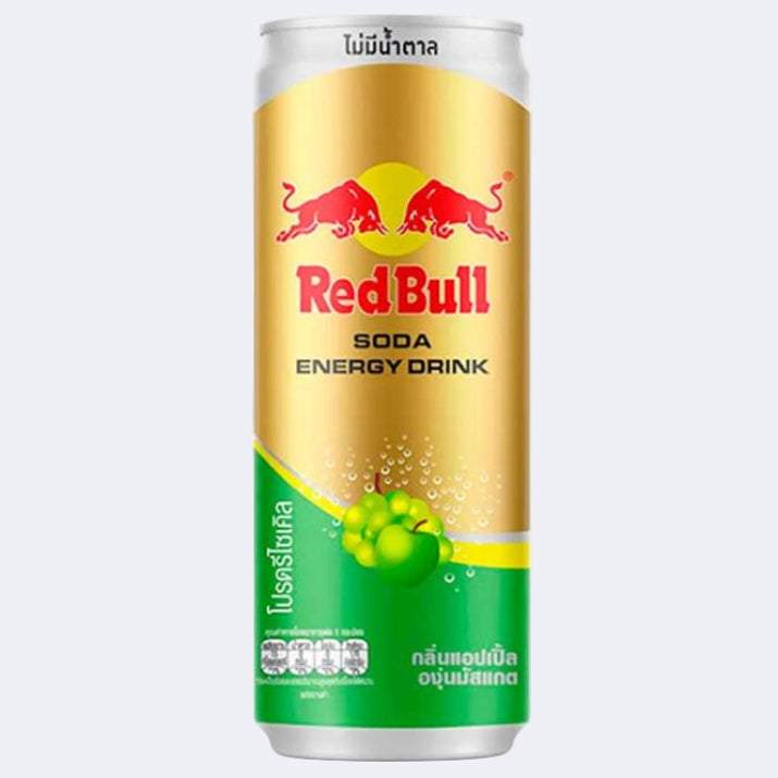 Red bull Green Apple and Muscat (Thailand)