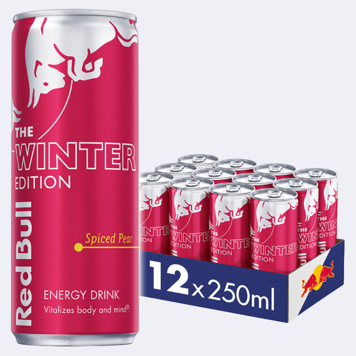 Red Bull Ruby Edition Spiced Pear tray (12 stuks)