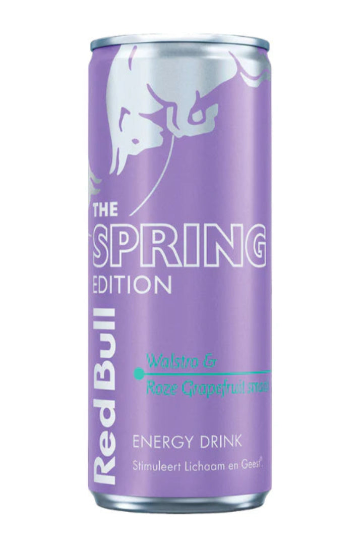 Red Bull Spring Edition Walstro & Roze Grapefruit