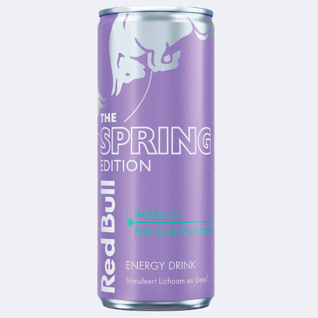 Red Bull Spring Edition Walstro & Roze Grapefruit