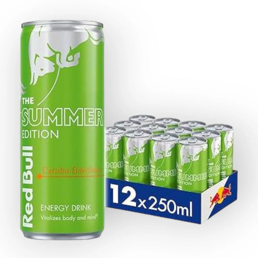 Red bull Summer Edition Curuba Elderflower tray (12 stuks)