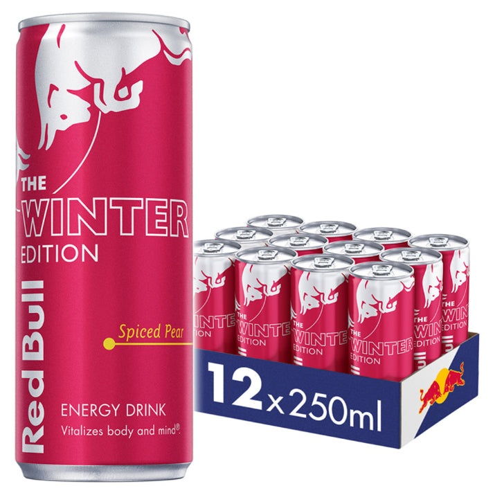 Red Bull Ruby Edition Spiced Pear tray (12 stuks)