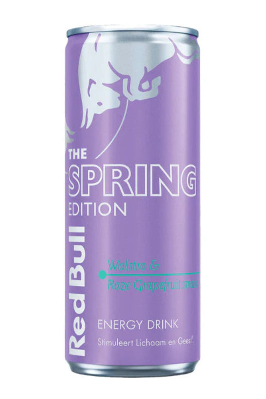 Red Bull Spring Edition Walstro & Roze Grapefruit